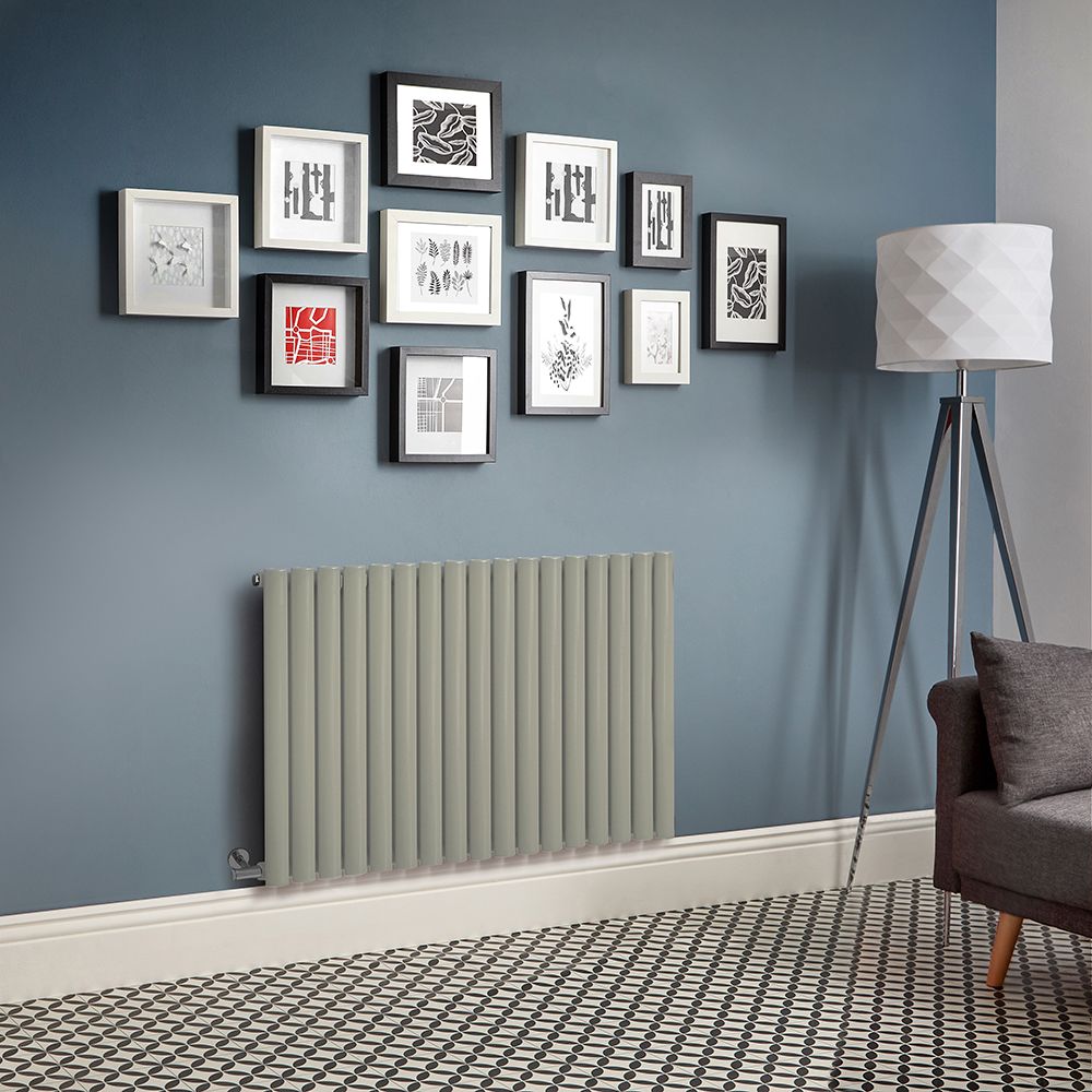 Milano Aruba Electric - Horizontal Designer Radiator - Choice of Colour, Size, Thermostat and Cable Cover