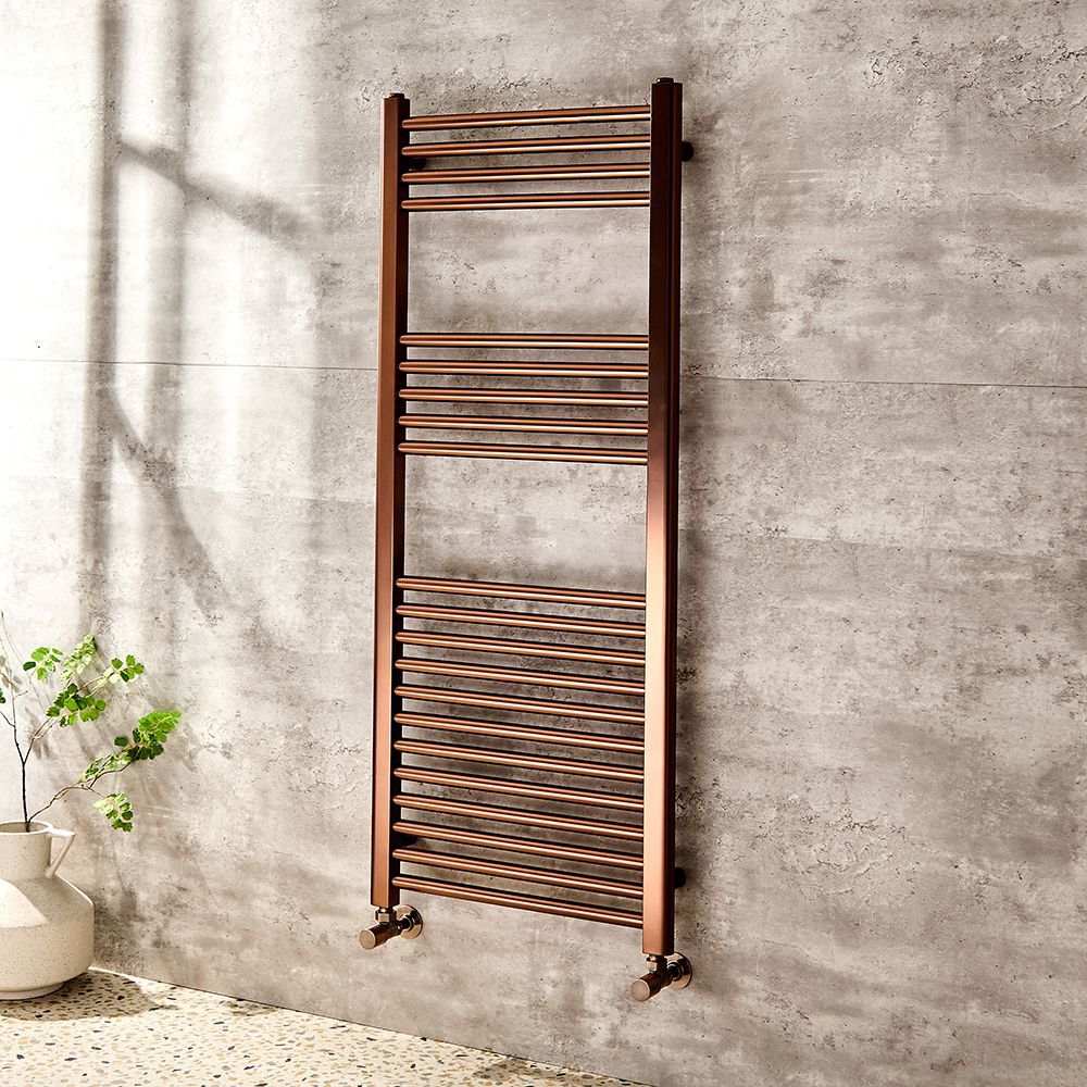 Milano Orelia - Flat Heated Towel Rail - Choice of Size and Finish