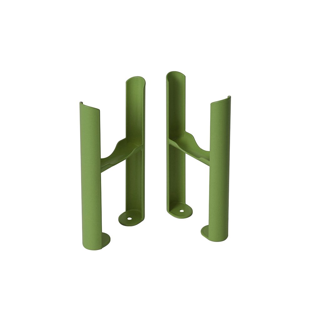 Milano Windsor - Traditional 3 Column Radiator Feet - Choice of Green Finishes