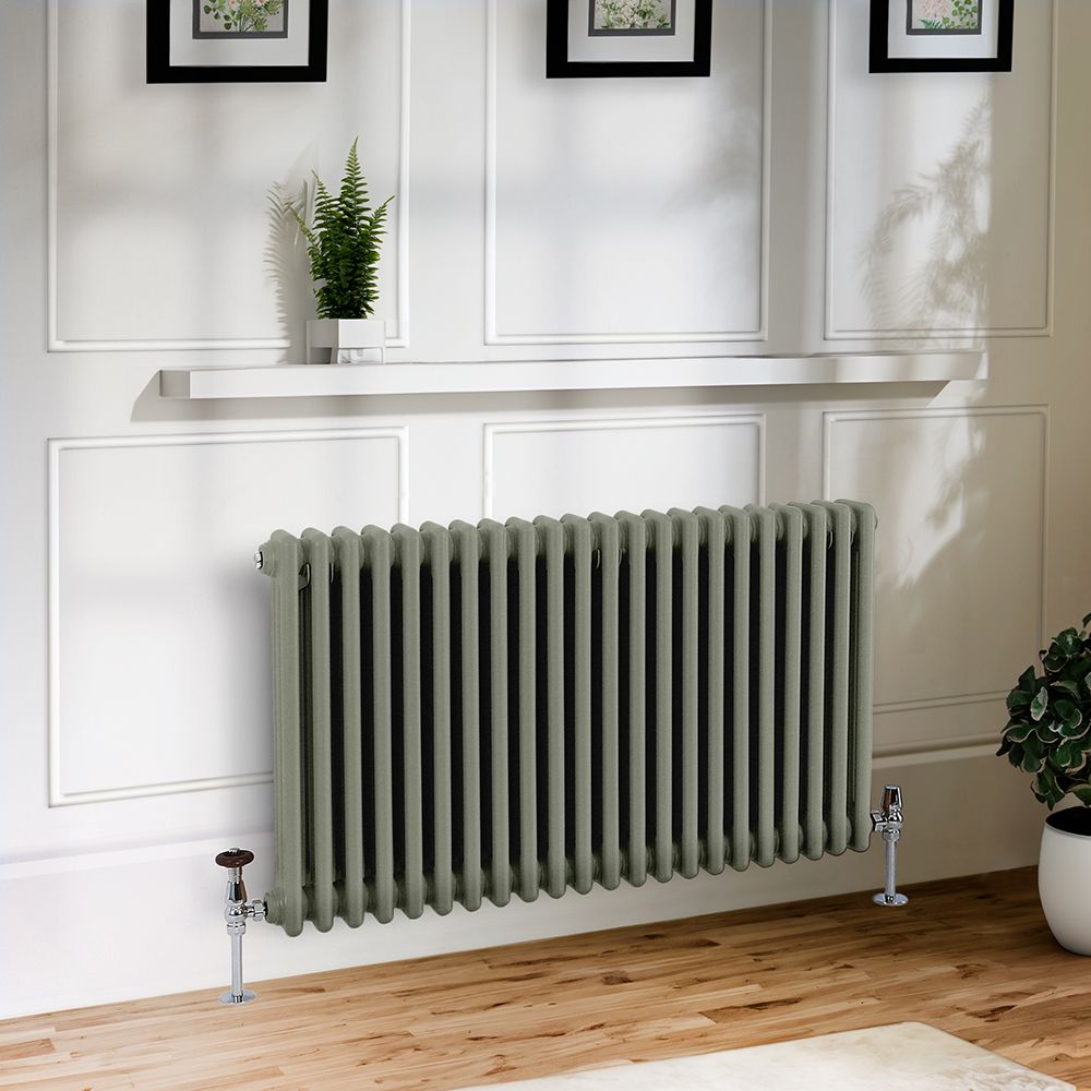 Milano Windsor - Horizontal Traditional Column Radiator - Double Column - Choice of Bright Colours and Sizes