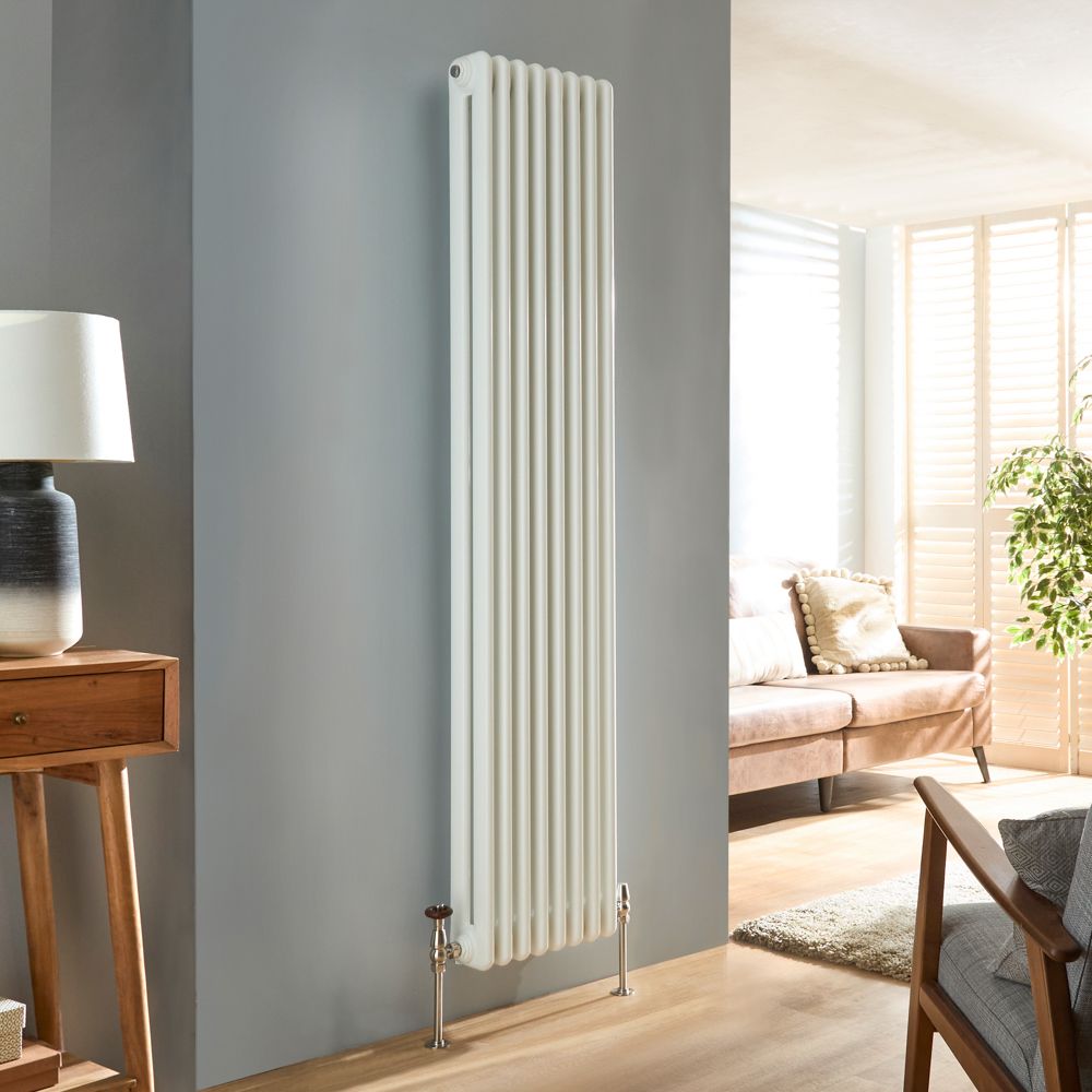 Milano Atticus - Vertical Modern Column Radiator - 1800mm Tall - Choice of Finish and Size