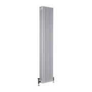 Milano Windsor - Vertical Four Column White Traditional Radiator - 1800mm x 380mm