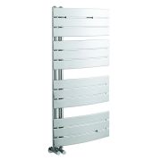 Milano Azore - Chrome Curved Heated Towel Rail 1080mm x 550mm