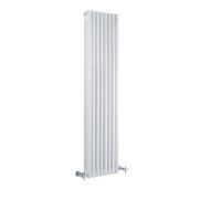 Milano Windsor - Vertical Triple Column White Traditional Cast Iron Style Radiator - 1500mm x 380mm