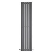 Milano Aruba - Anthracite Space-Saving Vertical Designer Radiator 1400mm x 354mm (Single Panel)