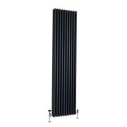 Milano Esme - Vertical Aluminium Traditional Radiator - 1800mm Tall - Choice of Finish and Size