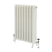 Milano Beatrix - Cast Iron Radiator - 950mm Tall - Porcelain White - Multiple Sizes Available