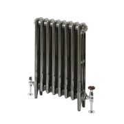 Milano Mercury - 3 Column Cast Iron Radiator - 560mm Tall - Full Polish - Multiple Sizes Available