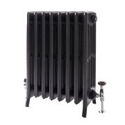 Milano Isabel - Cast Iron Radiator - 660mm Tall - Antique Graphite - Multiple Sizes Available