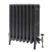 Milano Isabel - Cast Iron Radiator - 660mm Tall - Antique Silver - Multiple Sizes Available