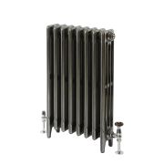 Milano Mercury - 4 Column Cast Iron Radiator - 960mm Tall - Full Polish - Multiple Sizes Available