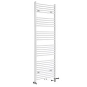 Milano Neva - White Dual Fuel Heated Towel Rail 1785mm x 600mm