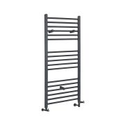 Milano Artle - Anthracite Dual Fuel Straight Heated Towel Rail 1200mm x 500mm