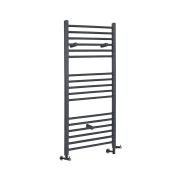 Milano Artle Dual Fuel - Straight Anthracite Heated Towel Rail - Choice of Size