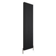 Milano Aruba Ayre - Aluminium Anthracite Vertical Designer Radiator 1800mm x 470mm (Double Panel)