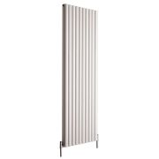 Milano Aruba Ayre - Aluminium White Vertical Designer Radiator 1800mm x 590mm (Double Panel)