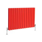Milano Alpha - Horizontal Flat Double Panel Designer Radiator - Choice of Colours and Sizes