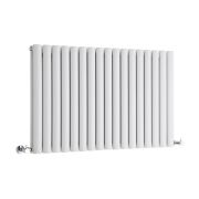 Milano Aruba - White Horizontal Designer Radiator - Choice of Size
