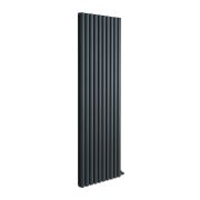 ECOSO Aruba Ardus - Anthracite Dry Heat 3000W Vertical Electric Designer Radiator - 1784mm x 590mm (Double Panel) - Choice of Wi-Fi Thermostat