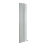 ECOSO Aruba Ardus - 1784mm White Dry Heat Vertical Electric Designer Radiator - Choice of Size and Wi-Fi Thermostat