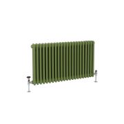 Milano Windsor - Horizontal Traditional Column Radiator - Triple Column - Choice of Green Finishes and Sizes