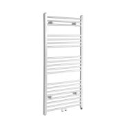 Milano Neva Electric - White Heated Towel Rail 1188mm x 600mm