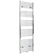 Milano x ECOSO Neva - Electric Chrome Heated Towel Rail - Choice of Size and Heating Element