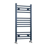 Milano Ive - Regal Blue Straight Heated Towel Rail - Choice of Size