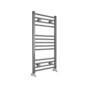 Milano Ive - Pewter Straight Heated Towel Rail - Choice of Size