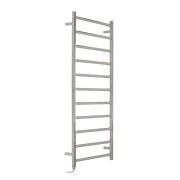 Milano Esk - Electric Stainless Steel Chrome Flat Heated Towel Rail - Choice of Size