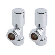 Sterling - Chrome Angled Radiator Valves (Pair)