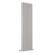 Milano Aruba - Light Grey Vertical Designer Radiator 1780mm x 472mm (Double Panel)