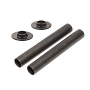 Milano - Pewter Radiator Pipe Sleeves (Pair)