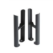 Milano Windsor - Traditional 2 Column Windsor Radiator Feet - Anthracite