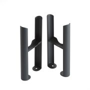 Milano Windsor - Traditional 3 Column Radiator Feet - Anthracite