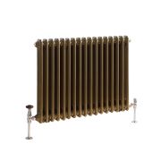 Milano Windsor - Horizontal Traditional Double Column Radiator - Choice of Metallic Colours and Sizes