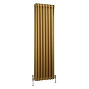 Milano Windsor - Metallic Gold Vertical Traditional Column Radiator (Triple Column) - Choice of Size
