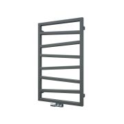 Terma ZigZag - Silver Vertical Heated Towel Rail 835mm x 500mm