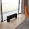 Carisa Elvino Floor - Aluminium Horizontal Designer Radiator - Double Panel - Choice of Finish