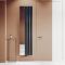 Carisa Entree - Aluminium Vertical Designer Radiator with Mirror - 1800mm x 470mm - Choice of Finish