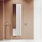 Carisa Entree - Aluminium Vertical Designer Radiator with Mirror - 1800mm x 470mm - Choice of Finish