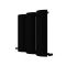 Carisa Nixie - Aluminium Horizontal Designer Radiator - Choice of Finish
