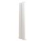 Carisa Nixie - Aluminium Vertical Designer Radiator - Choice of Finish