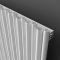 Carisa Pipette - Aluminium Horizontal Designer Radiator - Single Panel - Choice of Finish