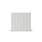 Carisa Pipette - Aluminium Horizontal Designer Radiator - Single Panel - Choice of Finish