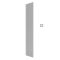 Carisa Boreas M - Aluminium Electric Vertical Designer Radiator - Single Panel - Choice of Finish