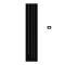 Carisa Boreas M - Aluminium Electric Vertical Designer Radiator - Single Panel - Choice of Finish