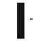 Carisa Boreas S - Aluminium Electric Vertical Designer Radiator - Single Panel - Choice of Finish