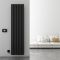 Carisa Boreas S - Aluminium Electric Vertical Designer Radiator - Single Panel - Choice of Finish