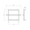 Carisa Ajax - Aluminium Heated Towel Rail - 450mm x 600mm - White